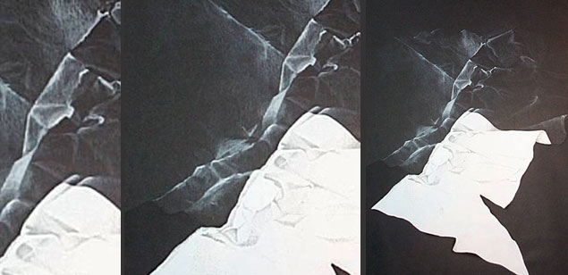 Studie Schwarz / Wei�, Zeichnung